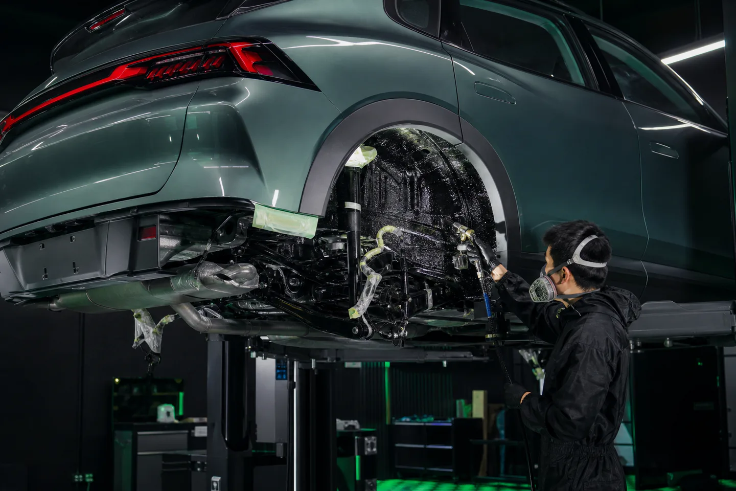 Контроль антикоррозийной защиты кузова Dongfeng